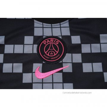 Chandal del Paris Saint-Germain Sin Mangas 2023-2024 Negro y Gris