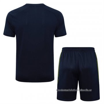 Chandal del Real Madrid Manga Corta 2025-2026 Azul - Pantalon Corto