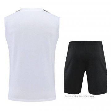 Chandal del Real Madrid Sin Mangas 2022-2023 Blanco