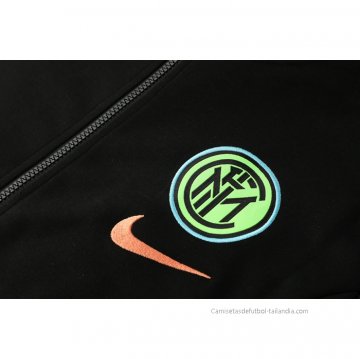 Chaqueta con Capucha del Inter Milan 2021 Negro