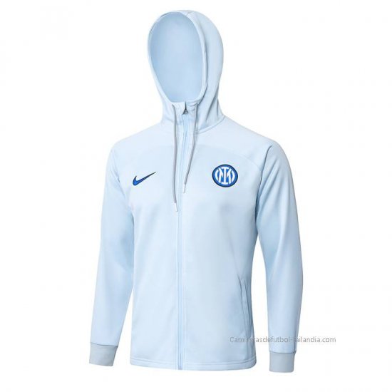 Chaqueta con Capucha del Inter Milan 2023-2024 Azul - Haga un click en la imagen para cerrar