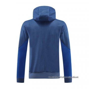 Chaqueta con Capucha del Inter Milan 2024-2025 Azul