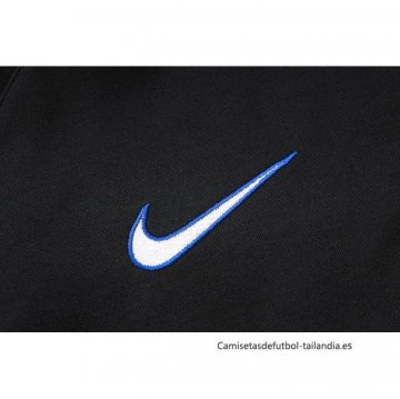Chaqueta con Capucha del Inter Milan 2024-2025 Negro