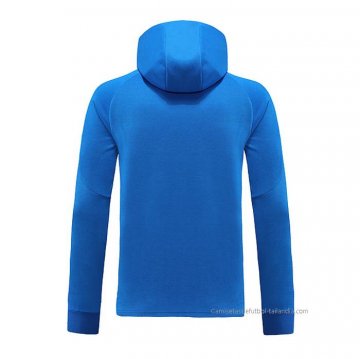 Chaqueta con Capucha del Italia 2022-2023 Azul
