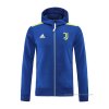 Chaqueta con Capucha del Juventus 2021-2022 Azul Chaqueta con Capucha del Juventus 2021-2022 Azul