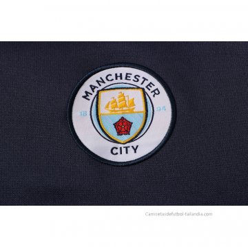 Chaqueta con Capucha del Manchester City 2021 Azul