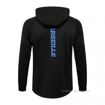 Chaqueta con Capucha del Olympique Marsella 2021-2022 Negro