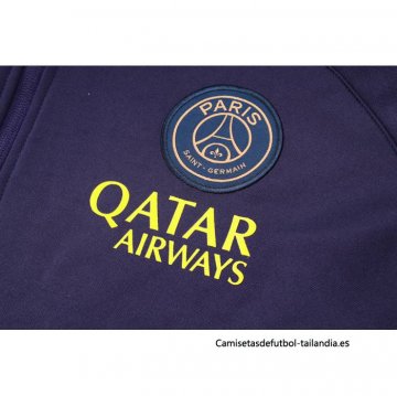 Chaqueta con Capucha del Paris Saint-Germain 2023-2024 Purpura