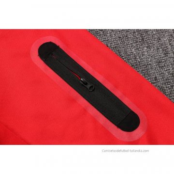 Chaqueta con Capucha del Portugal 2022-2023 Rojo