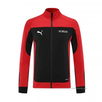 Chaqueta del AC Milan 2021 Rojo y Negro Chaqueta del AC Milan 2021 Rojo y Negro