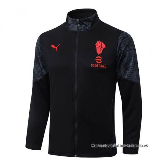 Chaqueta del AC Milan 2025-2026 Negro - Haga un click en la imagen para cerrar