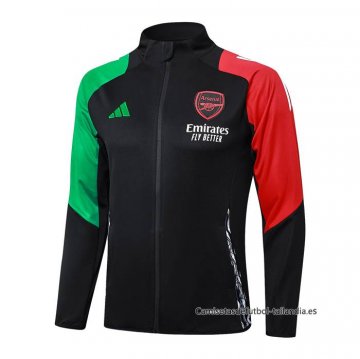 Chaqueta del Arsenal 2024-2025 Negro Chaqueta del Arsenal 2024-2025 Negro
