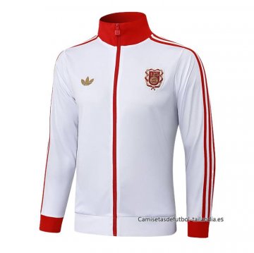 Chaqueta del Bayern Munich 125 Aniversario 2025-2026 Blanco Chaqueta del Bayern Munich 125 Aniversario 2025-2026 Blanco