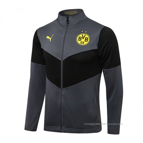 Chaqueta del Borussia Dortmund 2021-2022 Gris - Haga un click en la imagen para cerrar