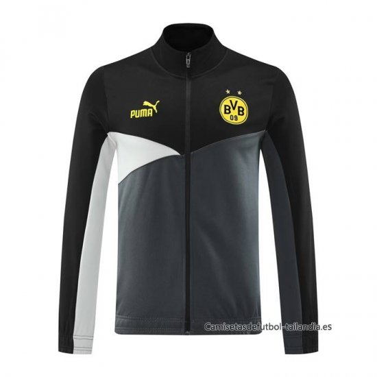Chaqueta del Borussia Dortmund 2024-2025 Gris - Haga un click en la imagen para cerrar