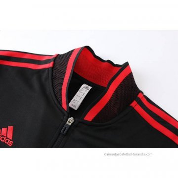 Chaqueta del Manchester United 2022-2023 Negro y Rojo
