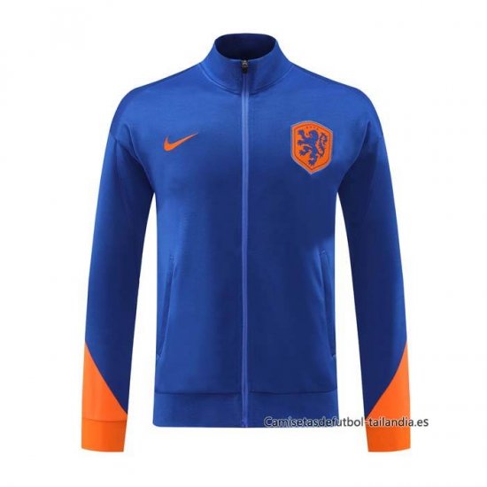 Chaqueta del Paises Bajos 2024-2025 Azul - Haga un click en la imagen para cerrar
