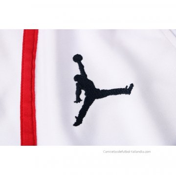 Chaqueta del Paris Saint-Germain Jordan 2021-2022 Blanco