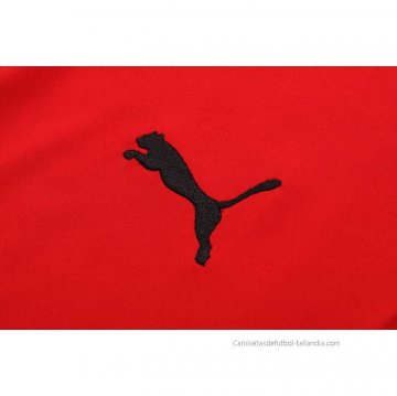 Conjunto Polo del AC Milan 2022-2023 Rojo