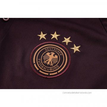 Conjunto Polo del Alemania 2022-2023 Marron