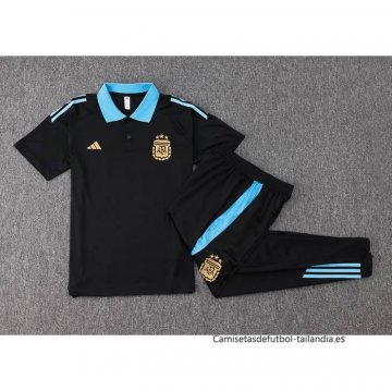 Conjunto Polo del Argentina 2024-2025 Negro