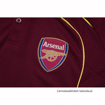 Conjunto Polo del Arsenal 2025-2026 Rojo