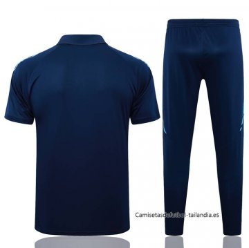 Conjunto Polo del Arsenal 2024-2025 Azul