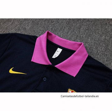 Conjunto Polo del Barcelona 2025-2026 Azul
