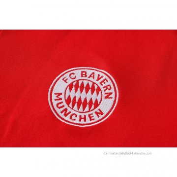Conjunto Polo del Bayern Munich 2021-2022 Rojo