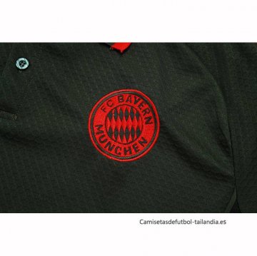 Conjunto Polo del Bayern Munich 2025-2026 Verde Oscuro