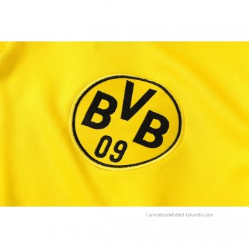 Conjunto Polo del Borussia Dortmund 2021-2022 Amarillo