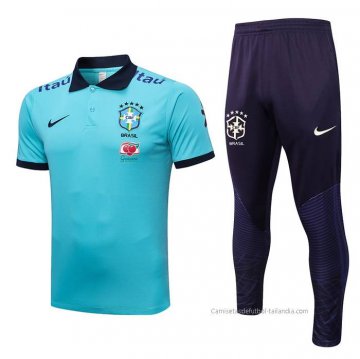 Conjunto Polo del Brasil 2022-2023 Azul Conjunto Polo del Brasil 2022-2023 Azul