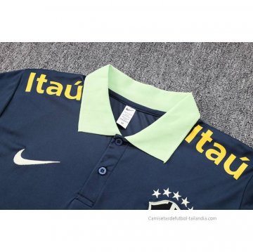 Conjunto Polo del Brasil 2023-2024 Azul