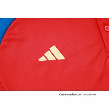 Conjunto Polo del Espana 2024-2025 Rojo