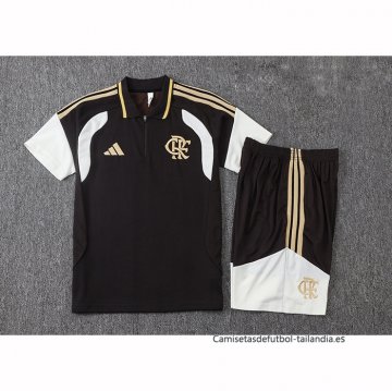 Conjunto Polo del Flamengo 2026-2027 Marron