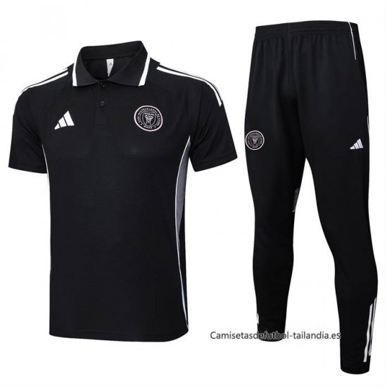 Conjunto Polo del Inter Miami 2025-2026 Negro - Haga un click en la imagen para cerrar