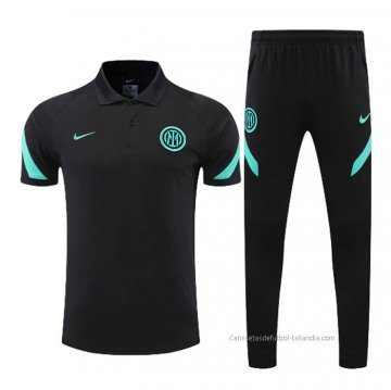 Conjunto Polo del Inter Milan 2022-2023 Negro Conjunto Polo del Inter Milan 2022-2023 Negro