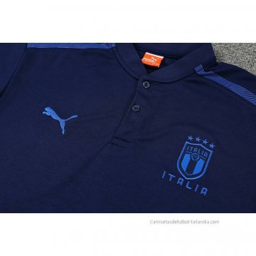 Conjunto Polo del Italia 2022-2023 Azul Marino