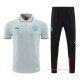Conjunto Polo del Manchester City 2022-2023 Gris