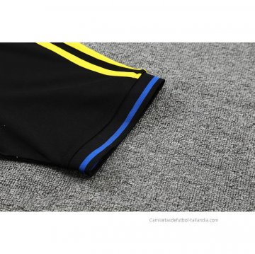Conjunto Polo del Manchester United 2022-2023 Negro y Azul