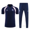 Conjunto Polo del Paris Saint-Germain Jordan 2022-2023 Azul Marino