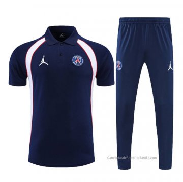 Conjunto Polo del Paris Saint-Germain Jordan 2022-2023 Azul Marino Conjunto Polo del Paris Saint-Germain Jordan 2022-2023 Azul Marino