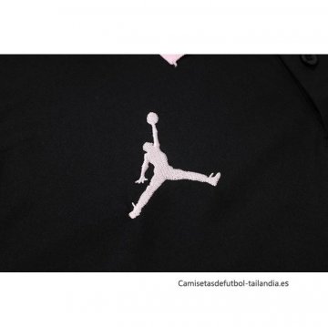 Conjunto Polo del Paris Saint-Germain Jordan 2024-2025 Negro