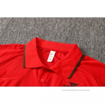Conjunto Polo del Portugal 2021 Negro