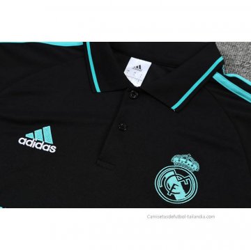 Conjunto Polo del Real Madrid 2022-2023 Negro y Verde