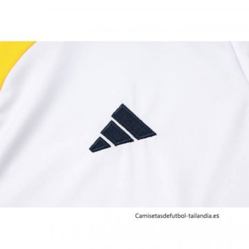 Conjunto Polo del Real Madrid 2024-2025 Blanco