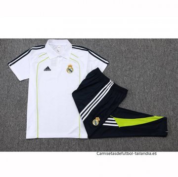 Conjunto Polo del Real Madrid 2025-2026 Blanco