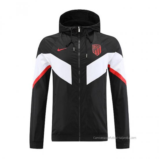 Rompevientos del Atletico Madrid 2022-2023 Negro - Haga un click en la imagen para cerrar