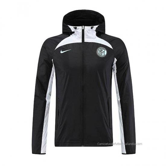 Rompevientos del Inter Milan 2022-2023 Negro - Haga un click en la imagen para cerrar
