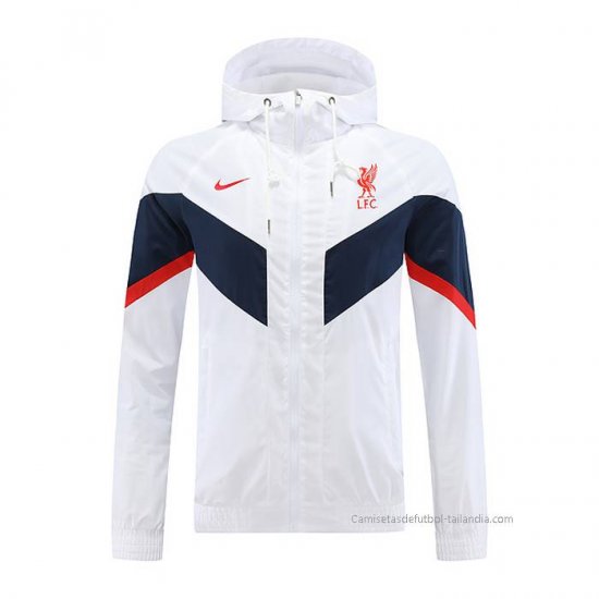 Rompevientos del Liverpool 2022-2023 Blanco - Haga un click en la imagen para cerrar